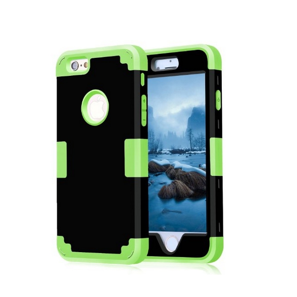 iPhone 6 Case iPhone 6s Case 2015 New Style Cambo Hybrid Shockproof black green